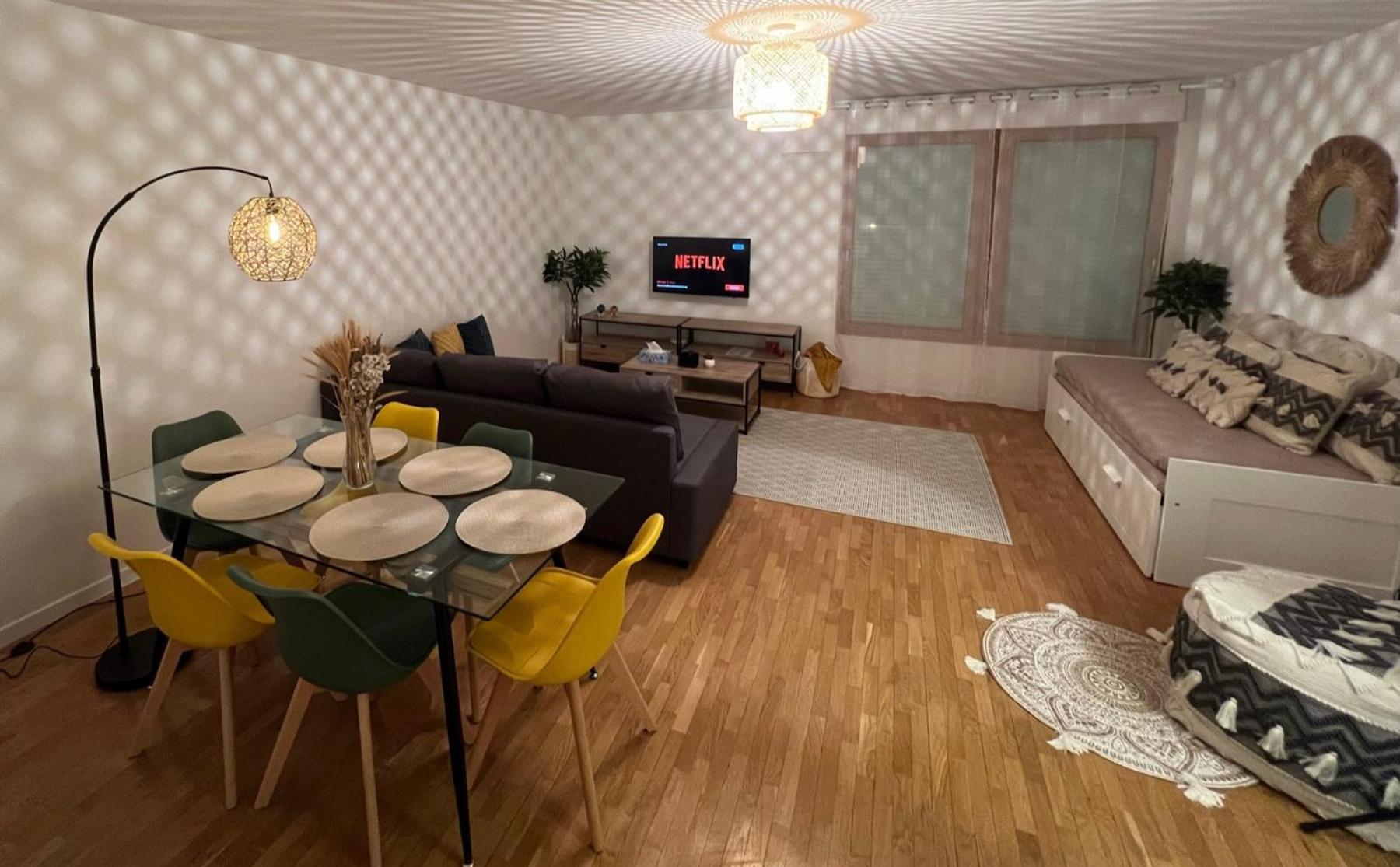 Paris-Montrouge Magnifique Appartement 3 Pieces De 75M2 Avec Parking - Tres Cosy Pour 1 - 8 Personnes Refait A Neuf -Entire Apartment Luxurious And Warm -Montrouge Paris 14Eme - Proche Aeroport Orly Parc Expositions Porte De Versailles Free Wifi Grat Exteriör bild