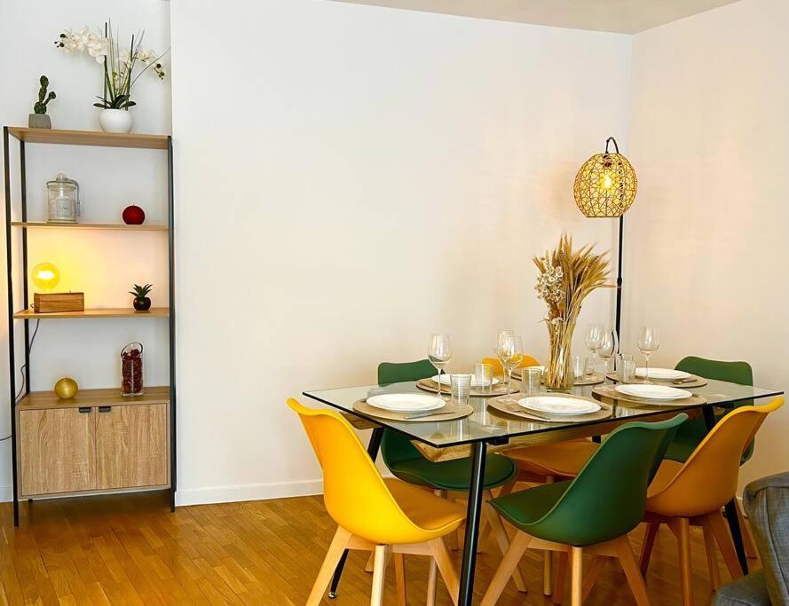 Paris-Montrouge Magnifique Appartement 3 Pieces De 75M2 Avec Parking - Tres Cosy Pour 1 - 8 Personnes Refait A Neuf -Entire Apartment Luxurious And Warm -Montrouge Paris 14Eme - Proche Aeroport Orly Parc Expositions Porte De Versailles Free Wifi Grat Exteriör bild